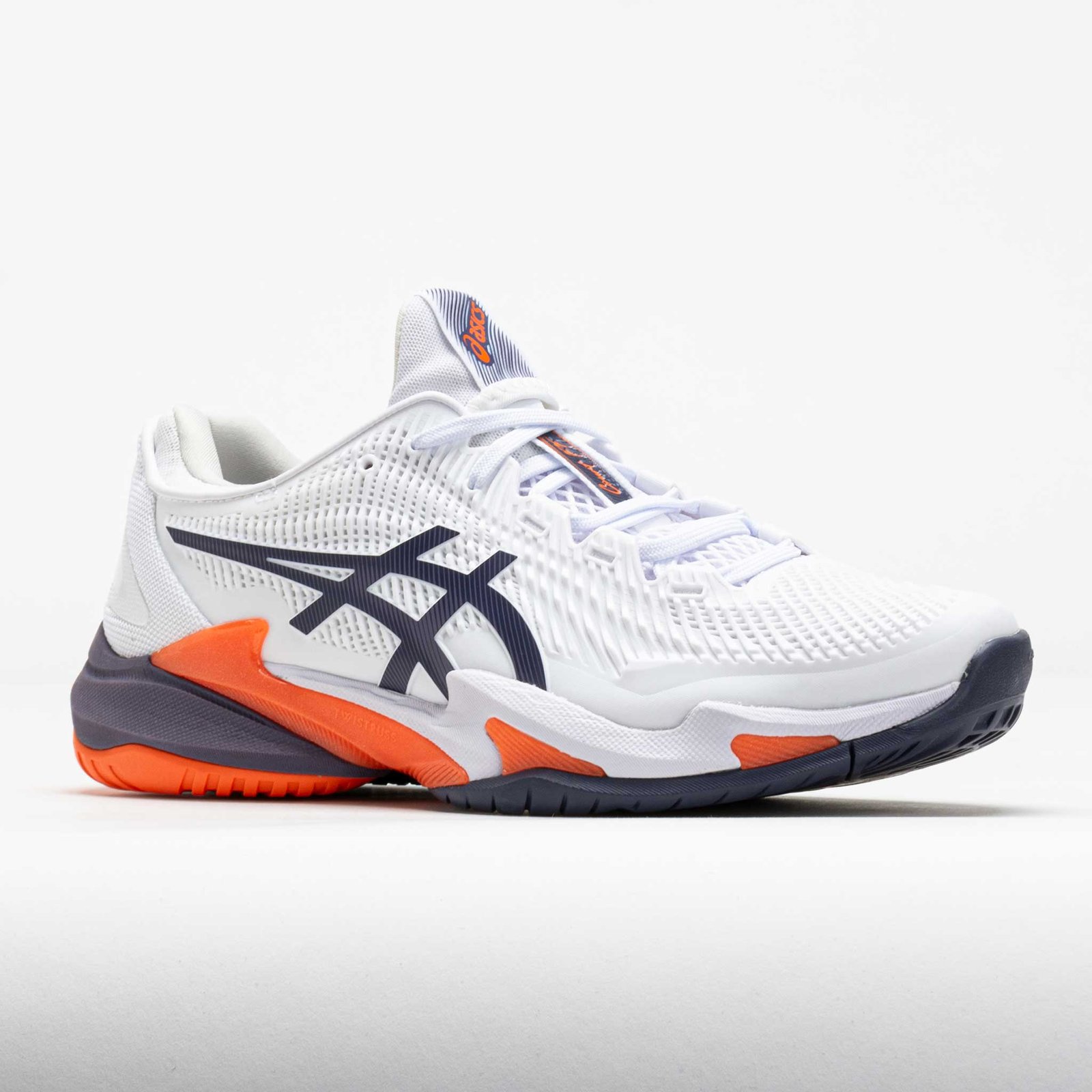 ASICS Court FF 3 Mens White/Greyish Purple - Image 5