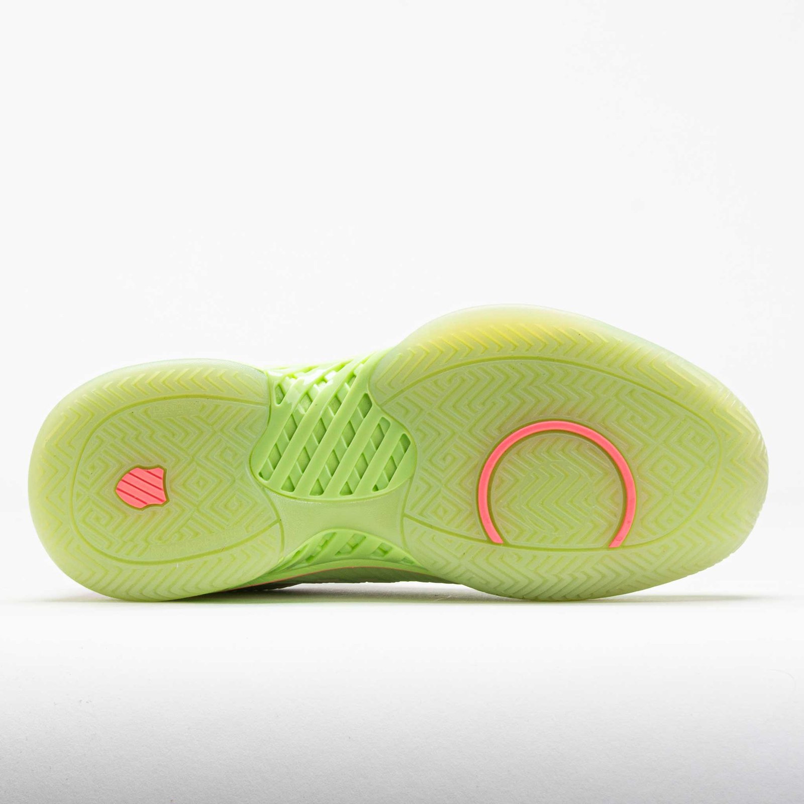 K-Swiss Hypercourt Express 2 Womens Lucky in Love White/Lemon/Beige - Image 4