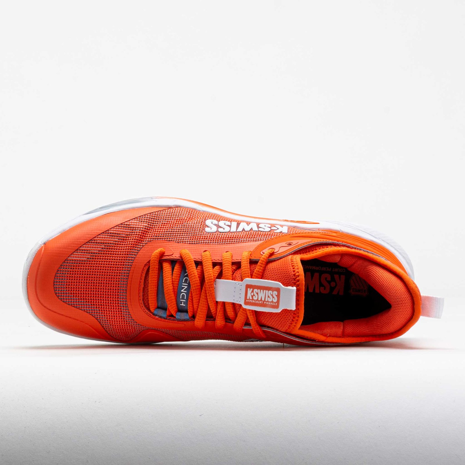 K-Swiss Hypercourt Pinnacle Mens Scarlet Ibis/White/Infinity - Image 3