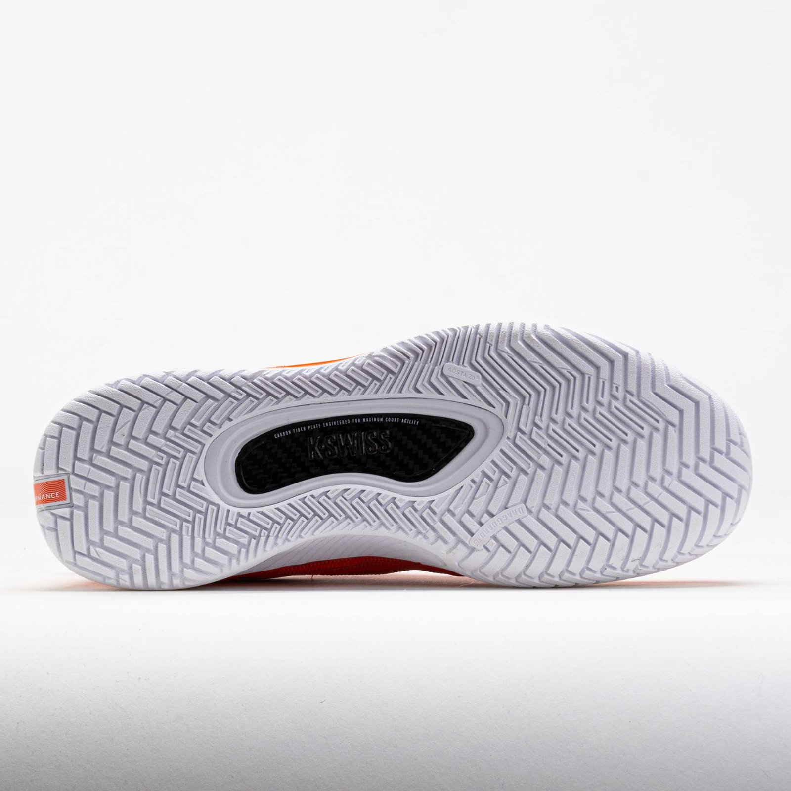 K-Swiss Hypercourt Pinnacle Mens Scarlet Ibis/White/Infinity - Image 4