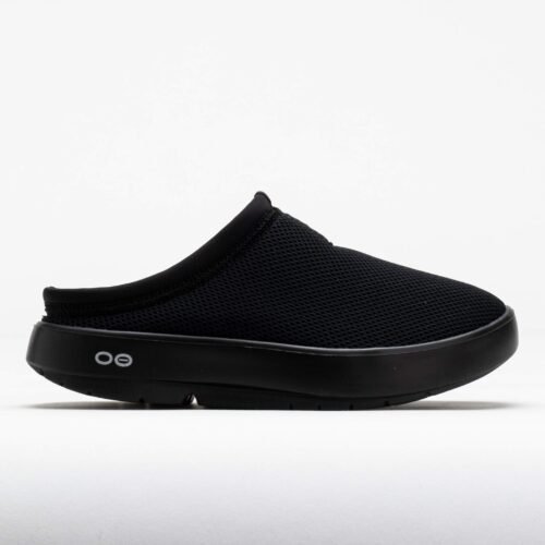 OOFOS OOcoozie Sport Mule Mens Black