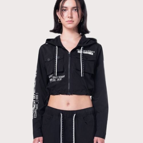 Grindhouse Nylon Cropped Jacket