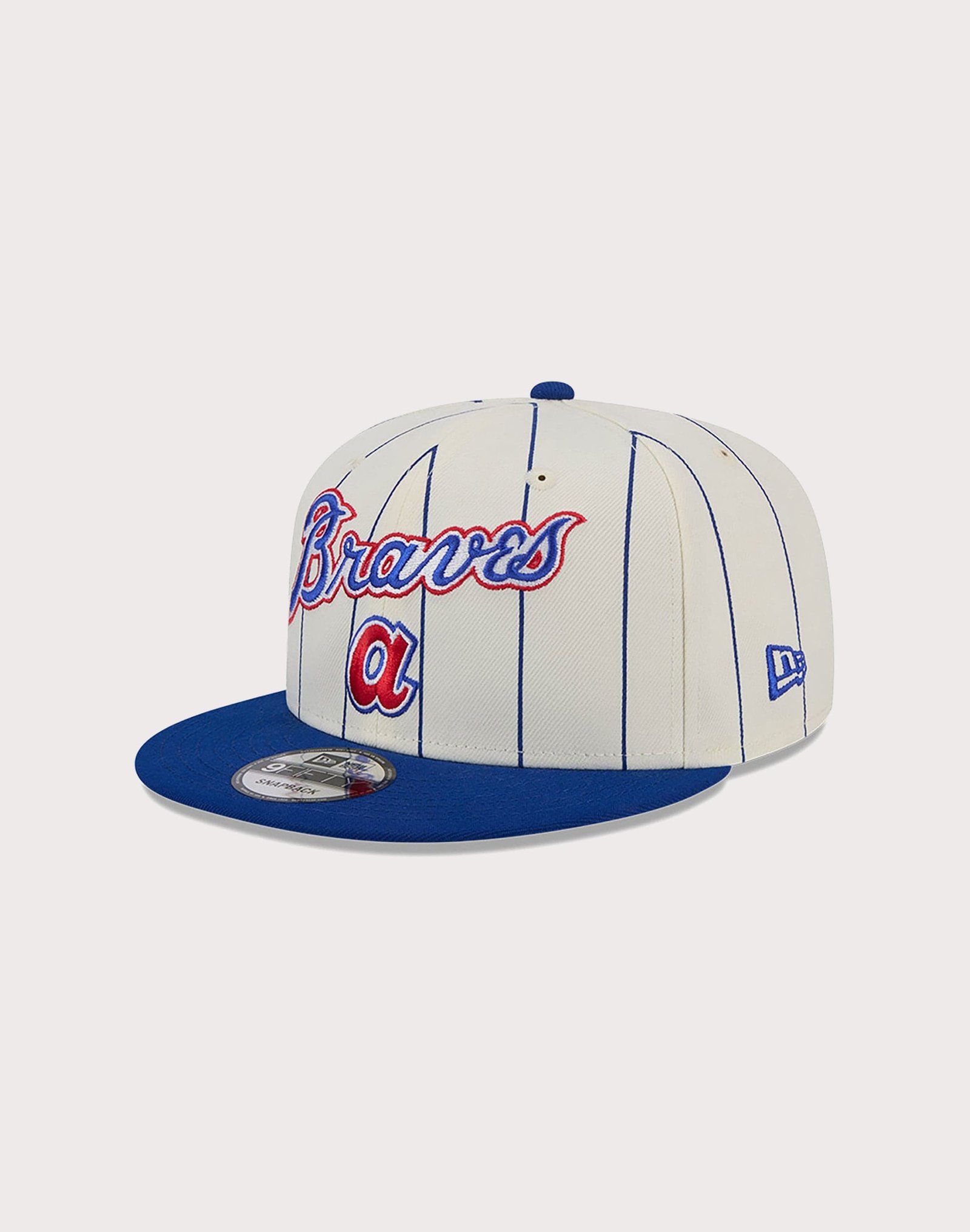 New Era MLB Atlanta Braves 9FIFTY Pinstripe Snapback Hat