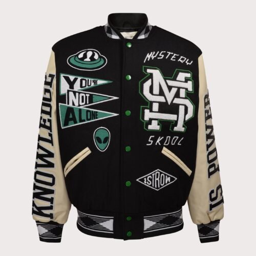 First Row Mystery School Varsity Jacket