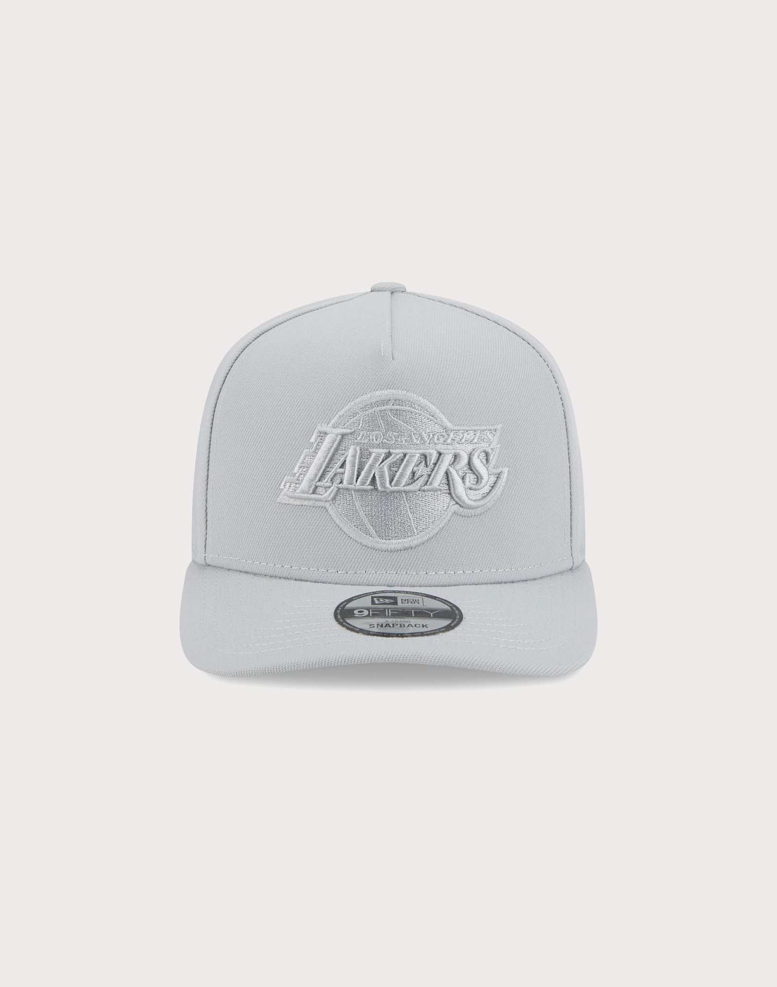 New Era NBA Los Angeles Lakers 9FIFTY A Frame Flood Snapback Hat - Image 3