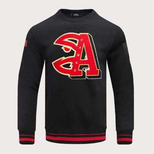 Pro Standard NBA Atlanta Hawks Mashup Rib Crewneck