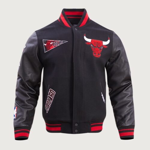 Pro Standard NBA Chicago Bulls Retro Classic Rib Wool Varsity Jacket