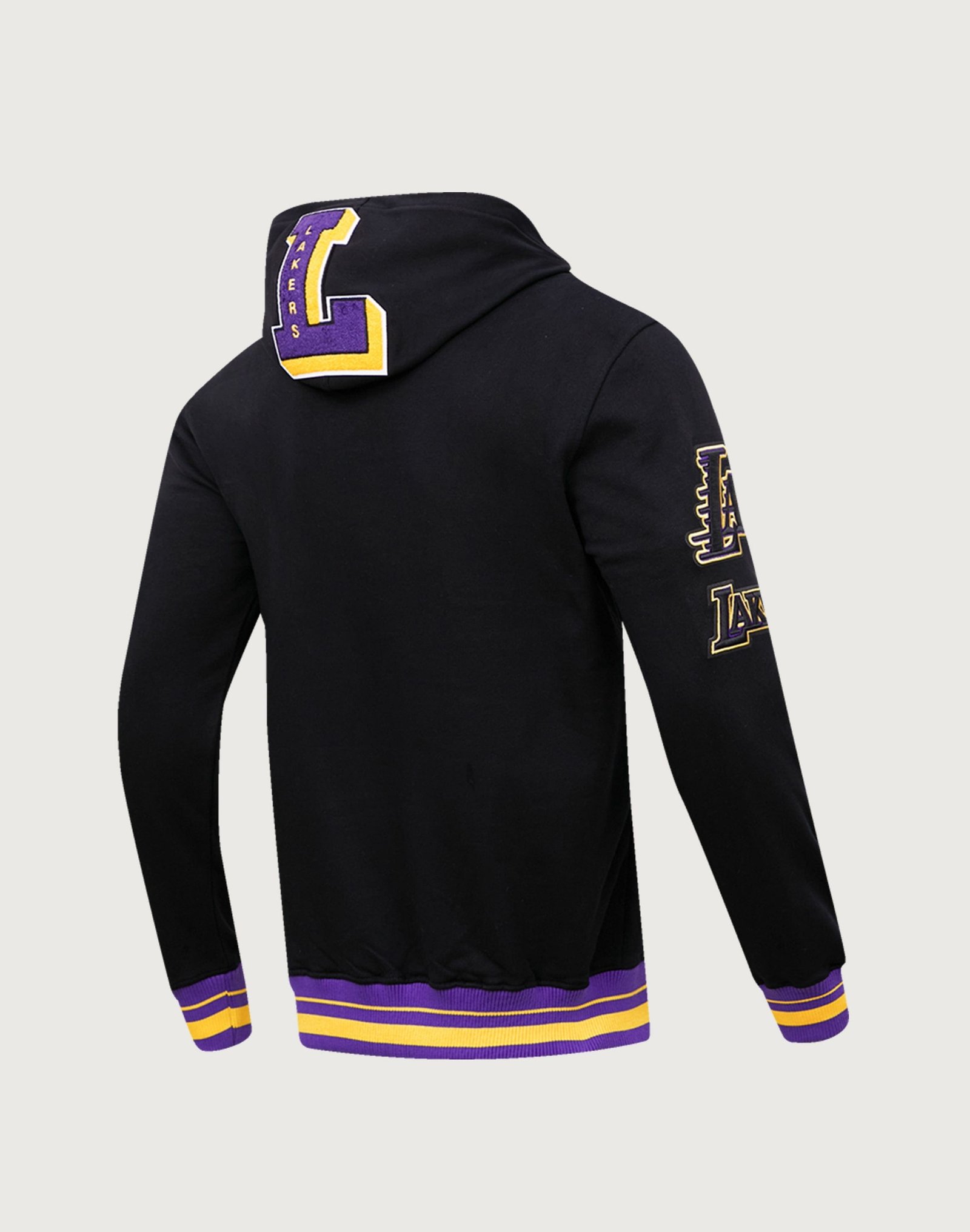 Pro Standard NBA Los Angeles Lakers Mashup Rib Hoodie - Image 2