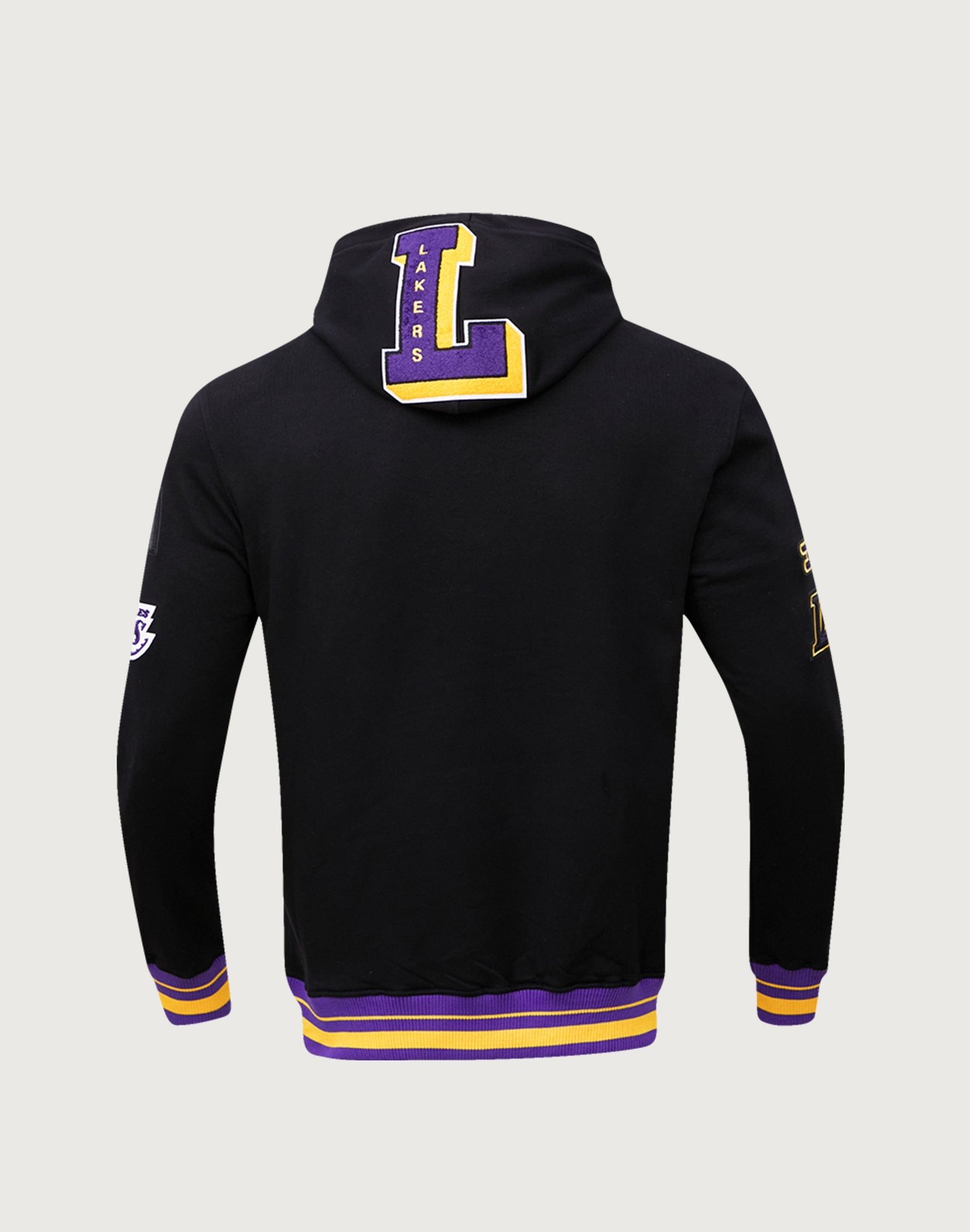 Pro Standard NBA Los Angeles Lakers Mashup Rib Hoodie - Image 4