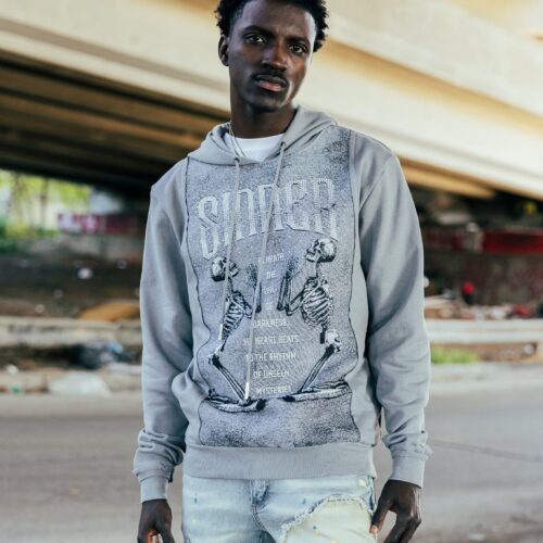 Majestik Sinner Tapestry Mix Hoodie