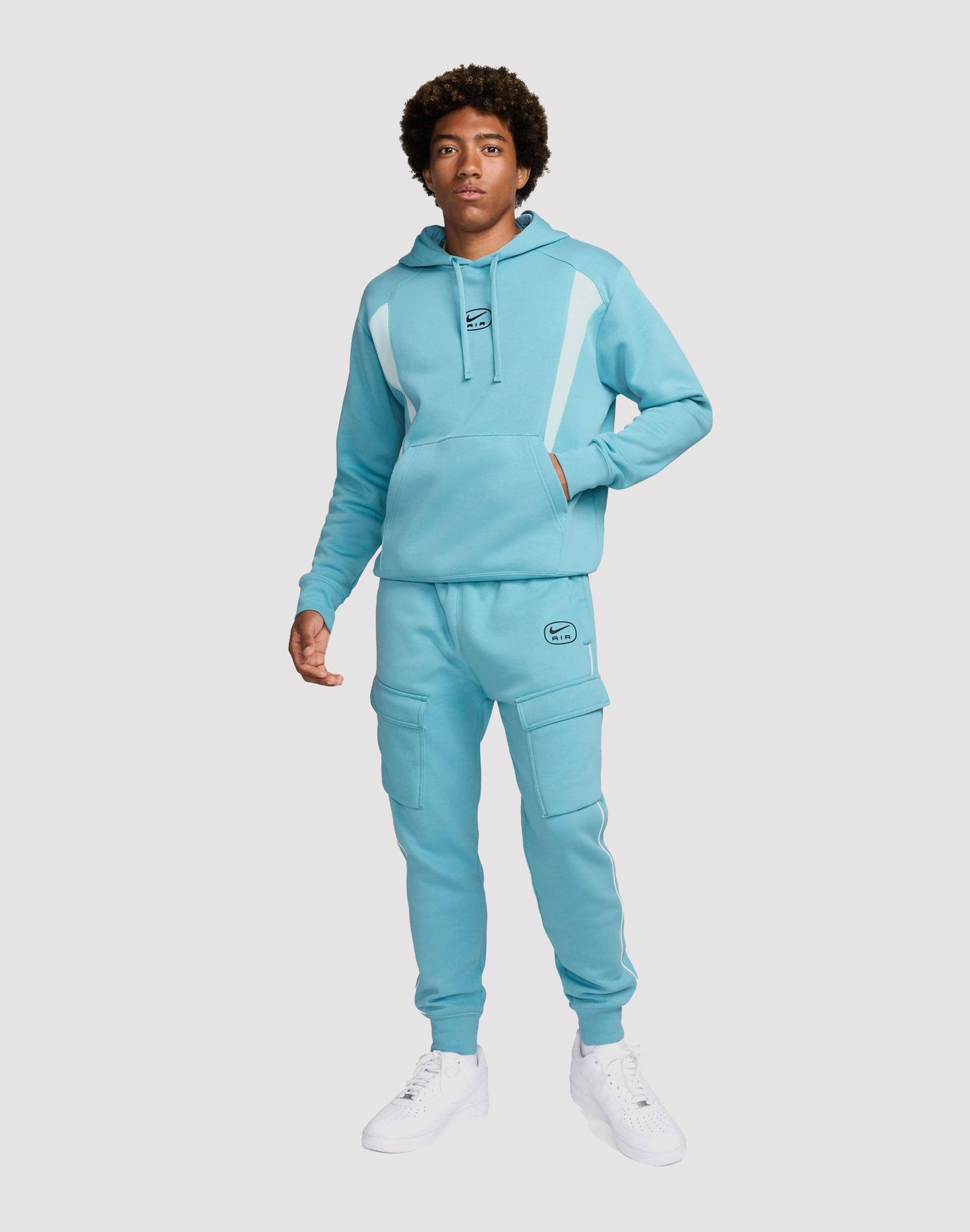 Nike Sportswear Air Fleece Pullover Hoodie - Image 4