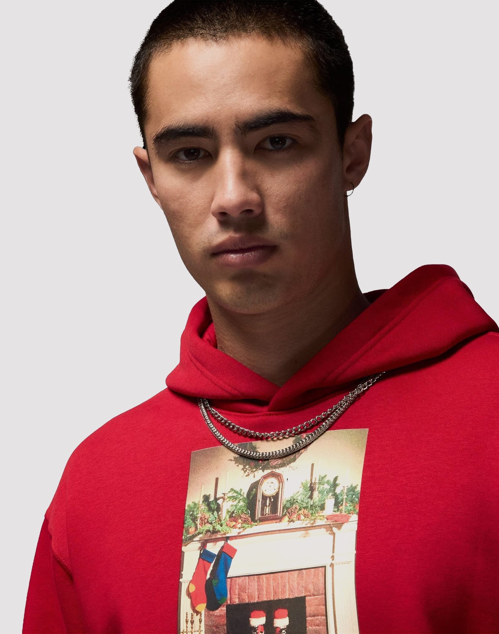 Nike Jumpman Chimney Fleece Pullover Hoodie - Image 3