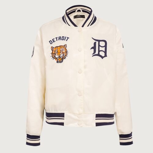 Pro Standard MLB Detroit Tigers Retro Classic Rib Satin Jacket
