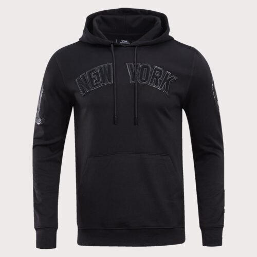 Pro Standard MLB New York Yankees Triple Black Logo Hoodie