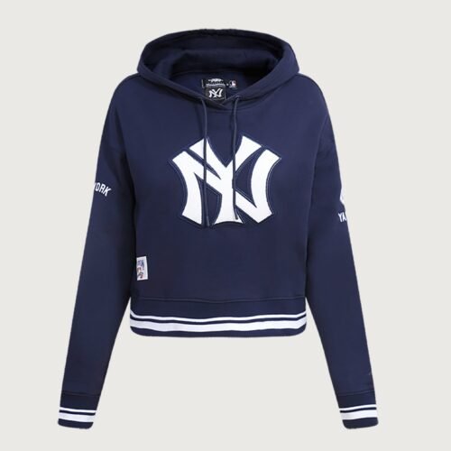 Pro Standard MLB New York Yankees Retro Classic Cropped Hoodie