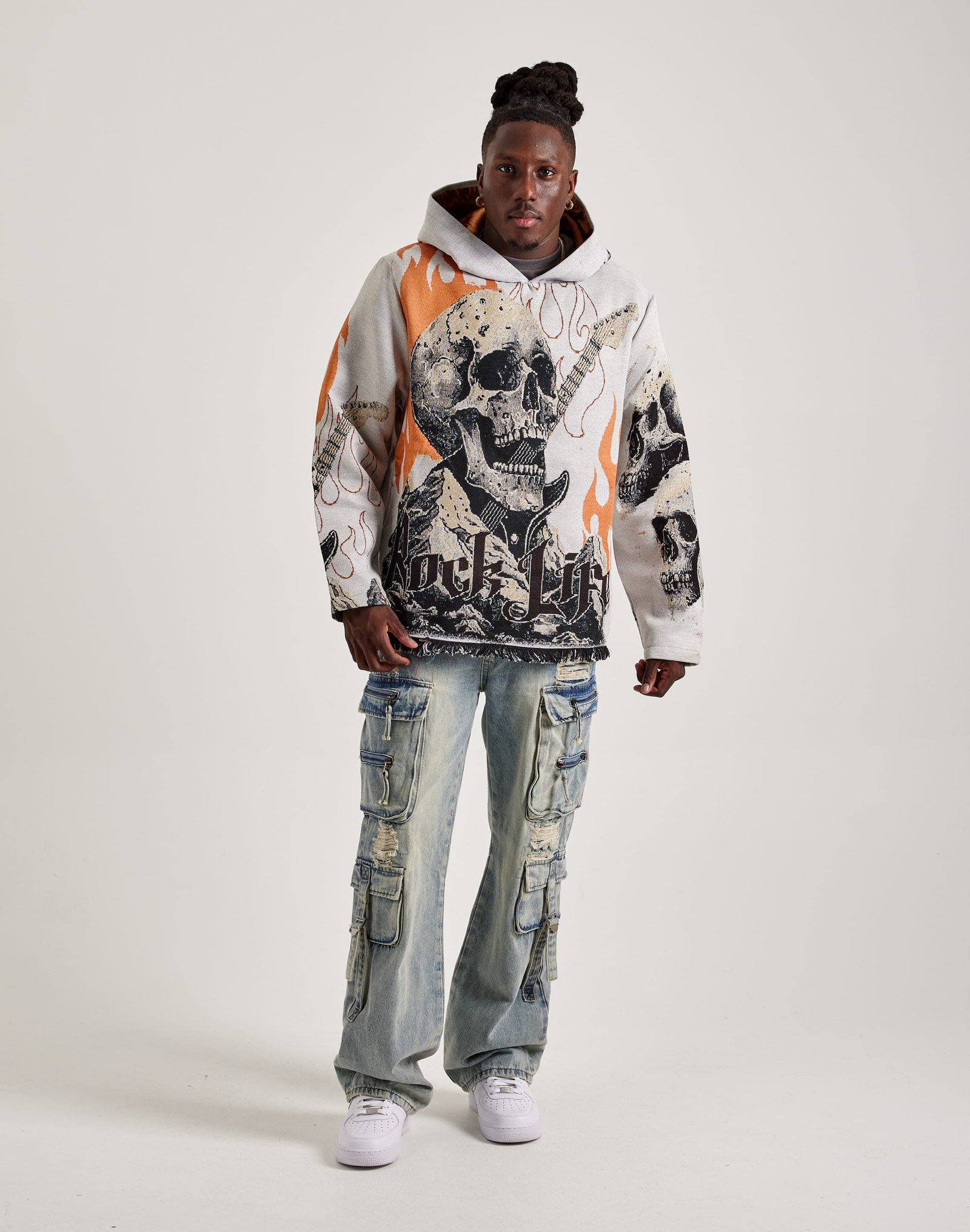 Majestik Rock Life Tapestry Hoodie - Image 5