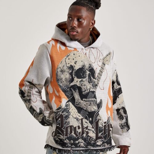 Majestik Rock Life Tapestry Hoodie