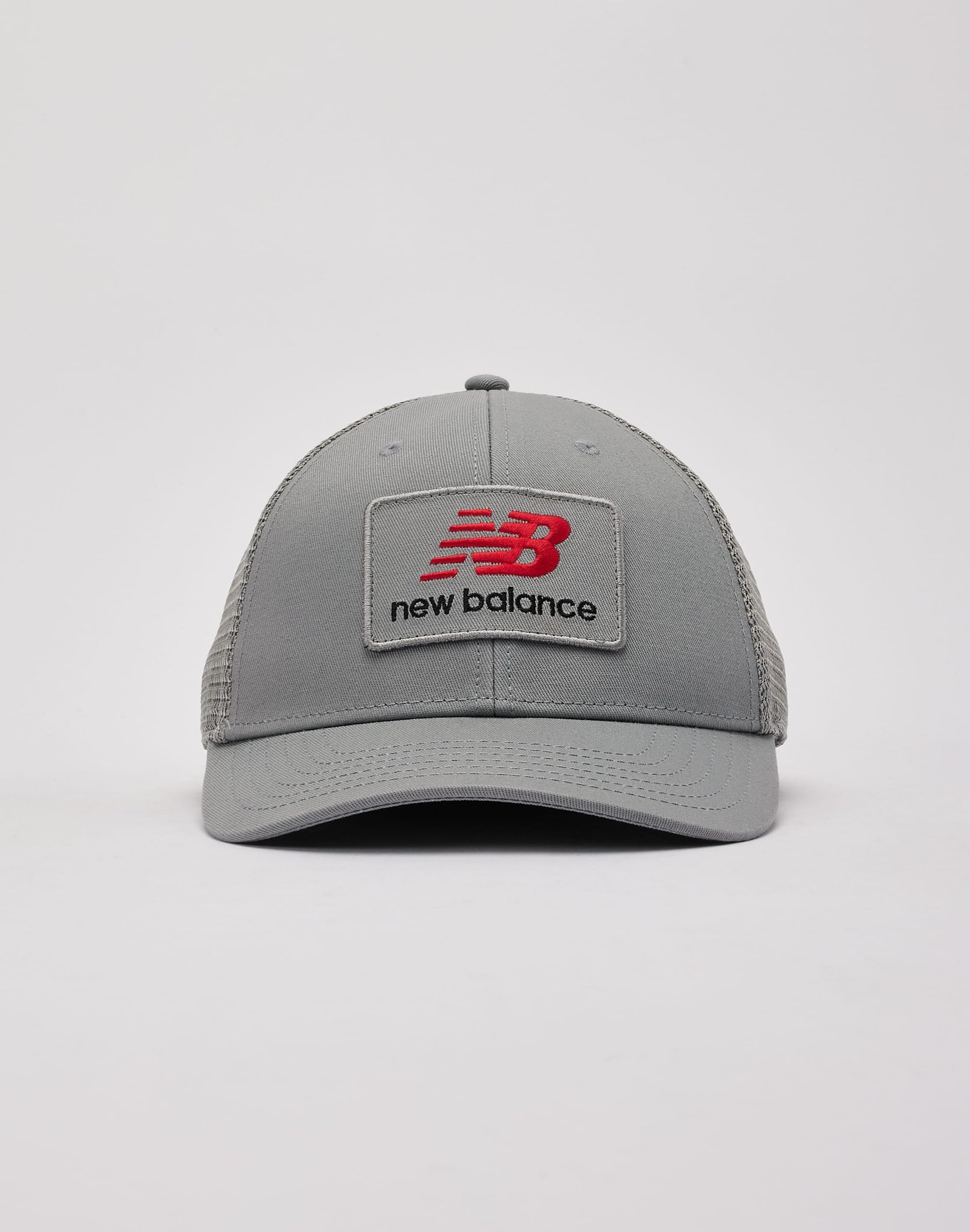 New Balance Stacked Patch Logo Trucker Hat - Image 2