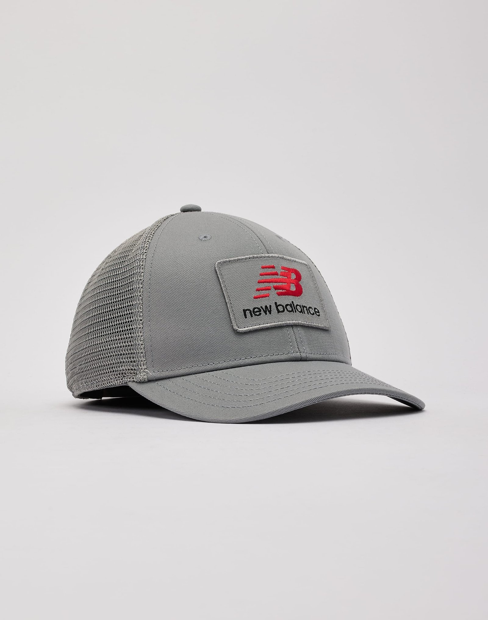 New Balance Stacked Patch Logo Trucker Hat - Image 3