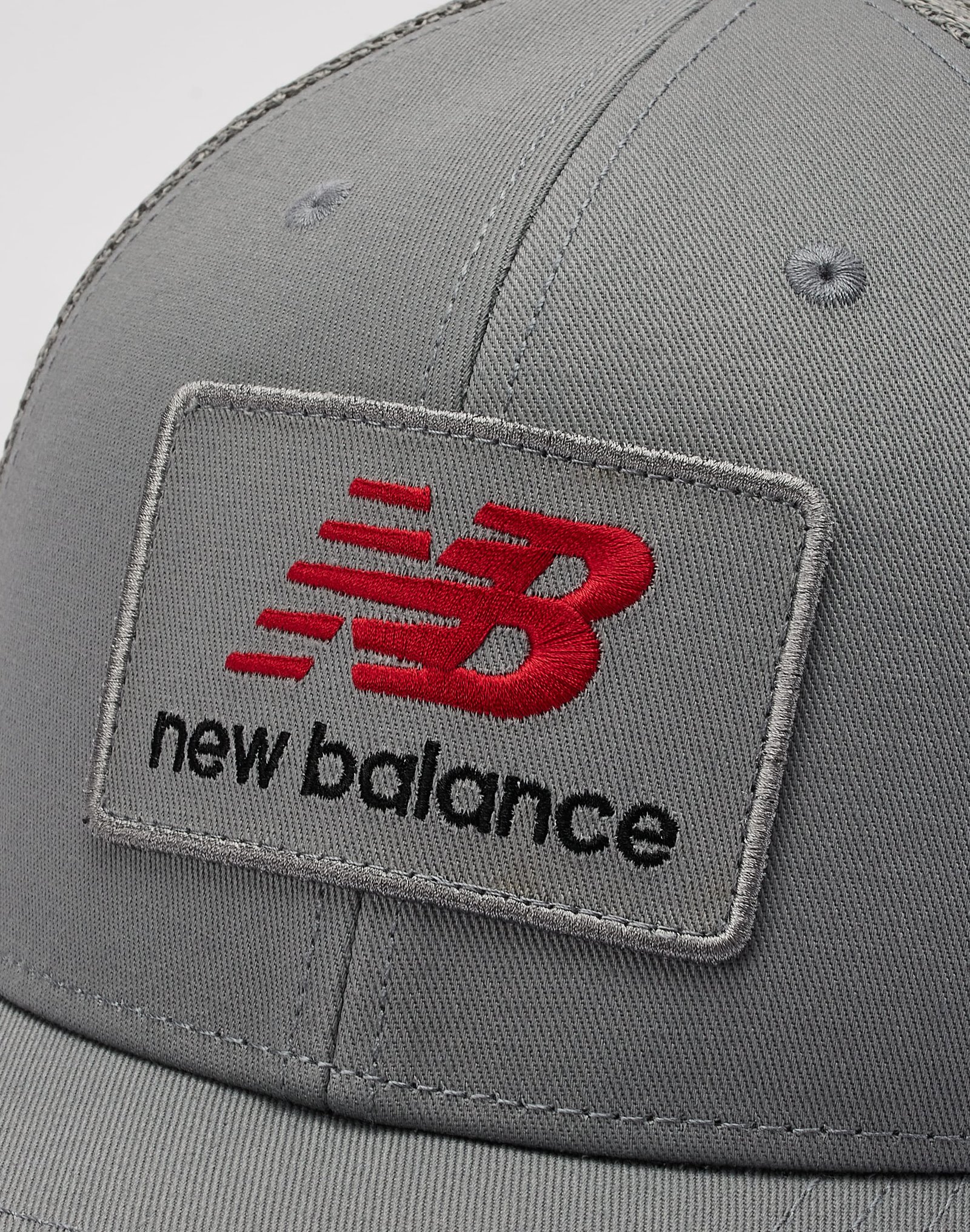 New Balance Stacked Patch Logo Trucker Hat - Image 4
