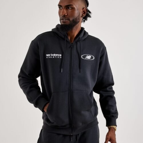 New Balance Core Plus Full-Zip Fleece Hoodie