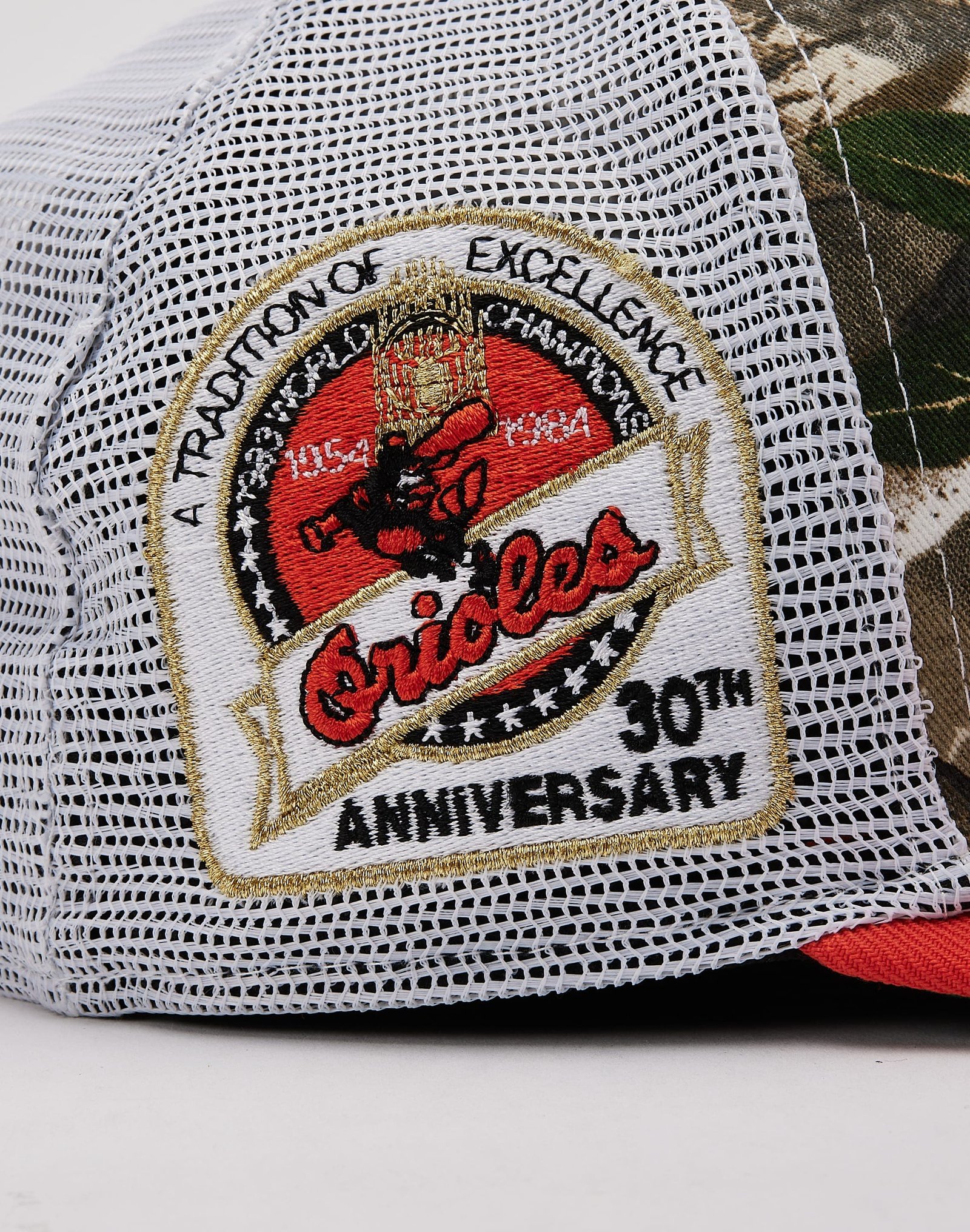 New Era MLB Baltimore Orioles 9Fifty A-Frame Trucker Hat - Image 4