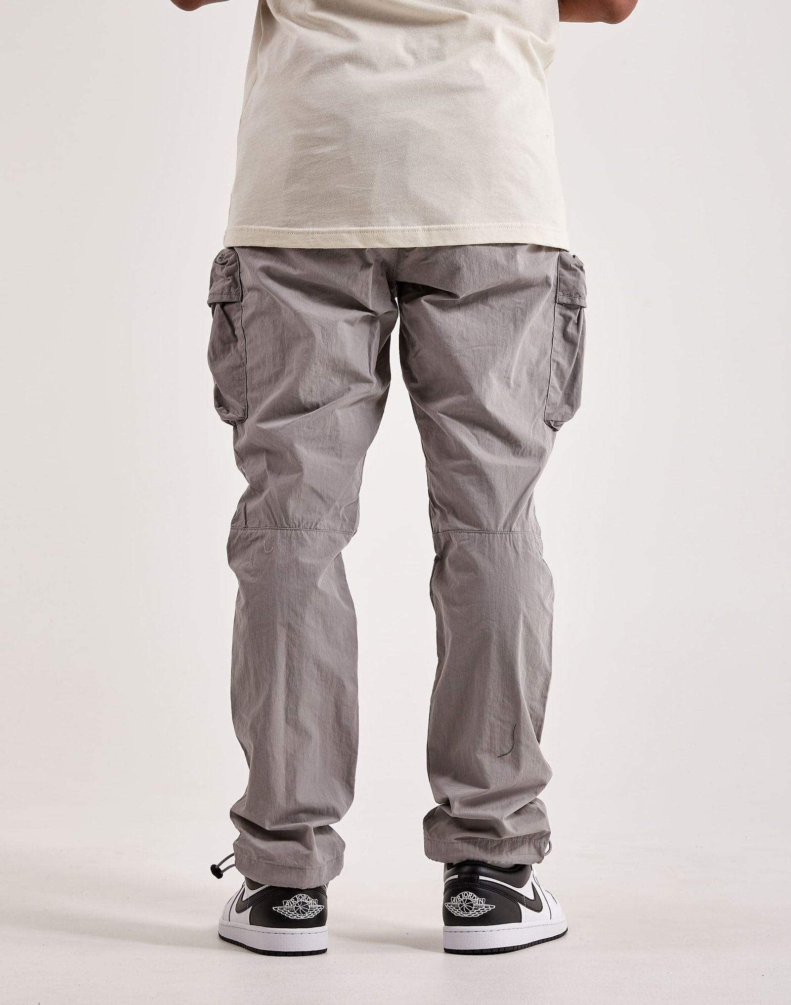 Smoke Rise Utility Peach Nylon Cargo Pants - Image 2