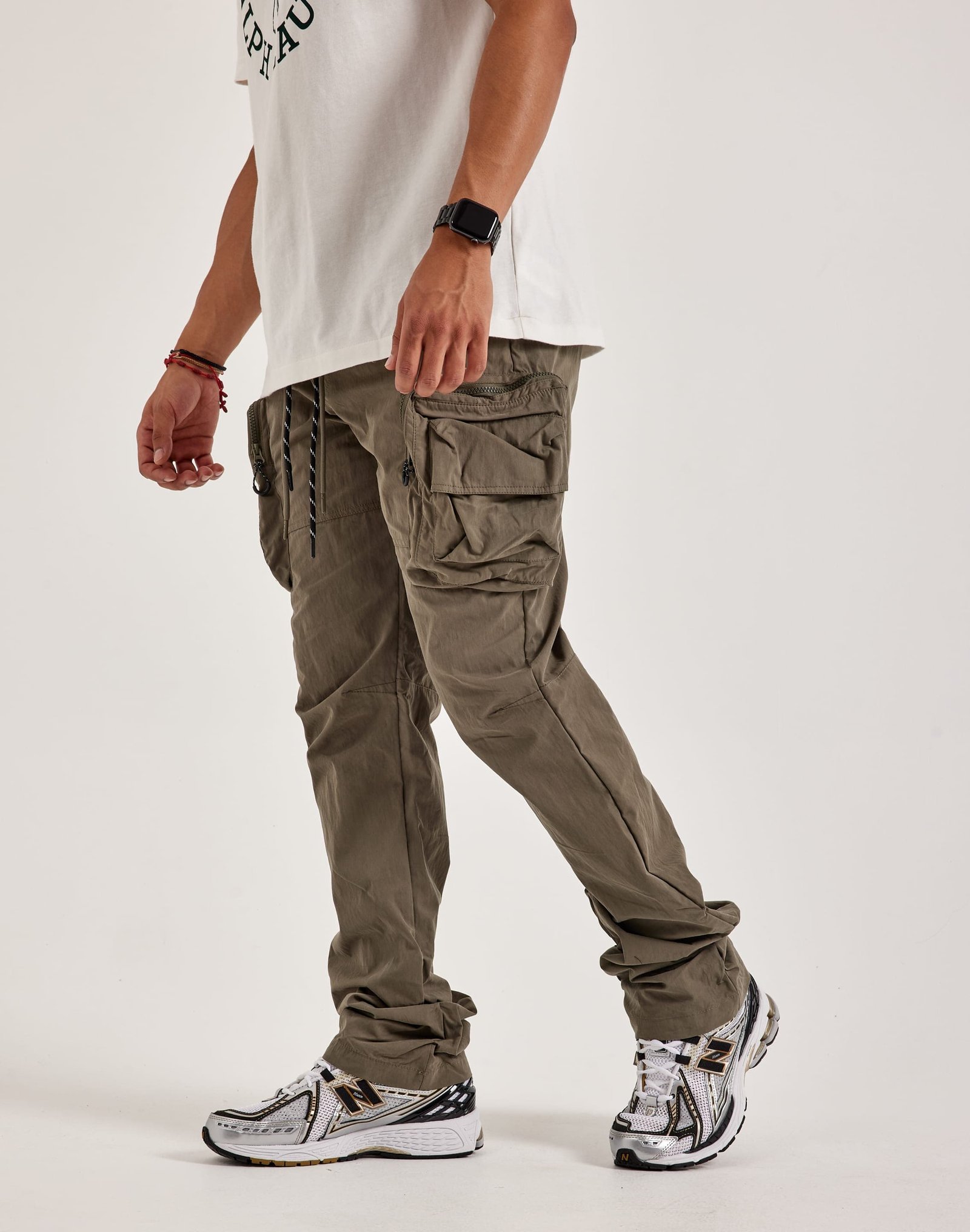 Smoke Rise Utility Stacked Cargo Pants - Image 2