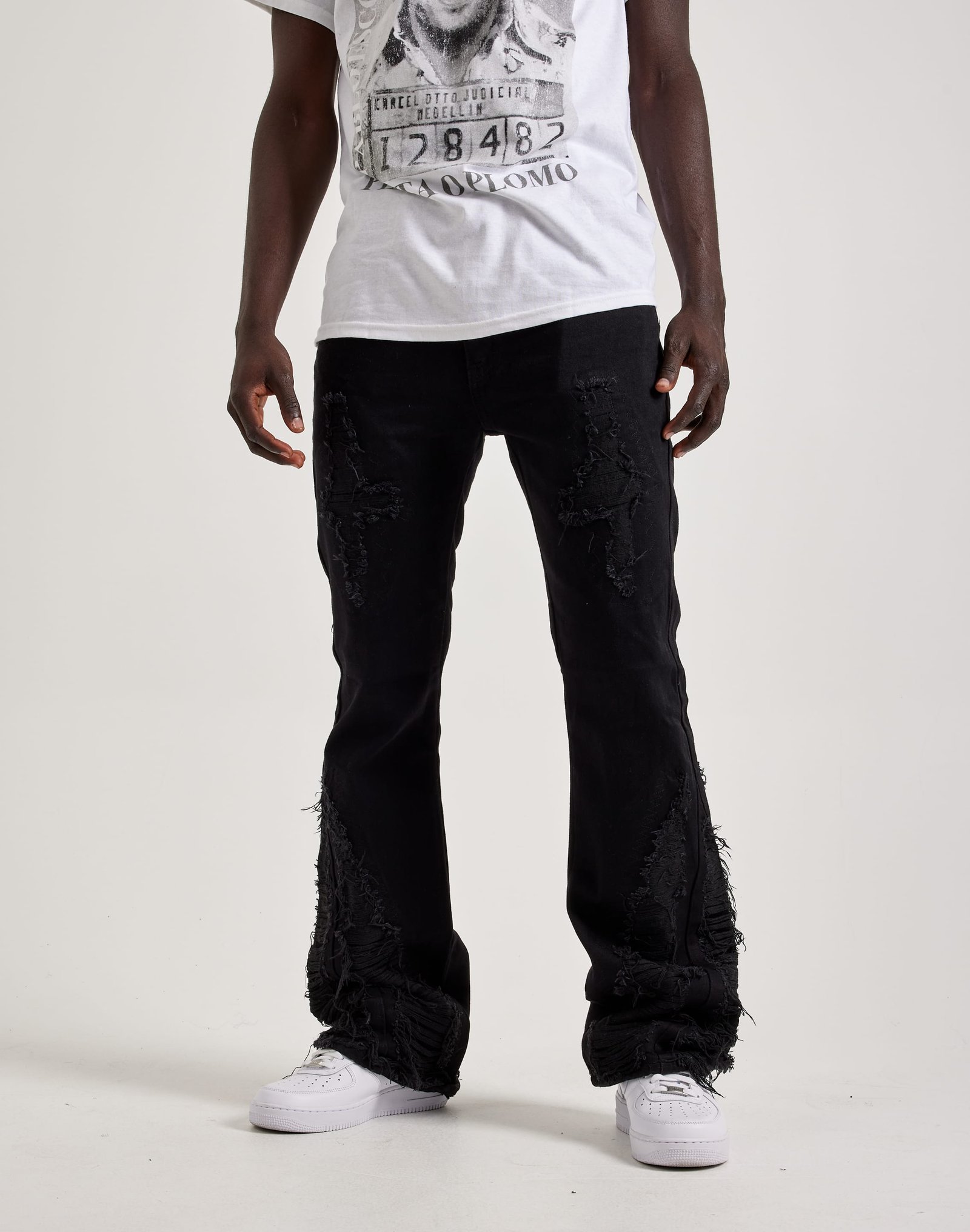 WAIMEA Super Flared Denim Jeans - Image 2