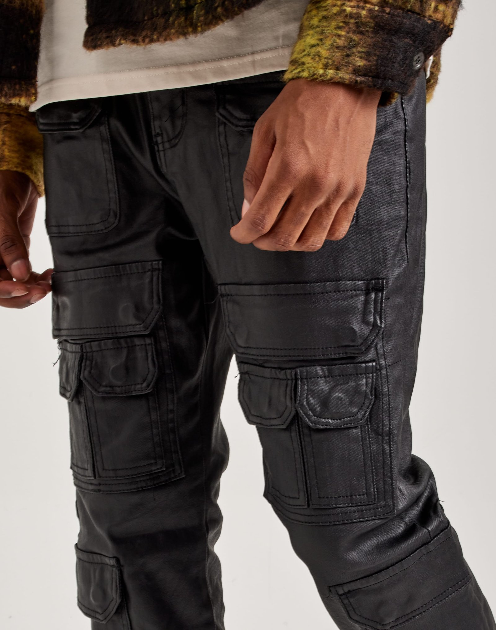 WAIMEA Waxed Cargo Pants - Image 3