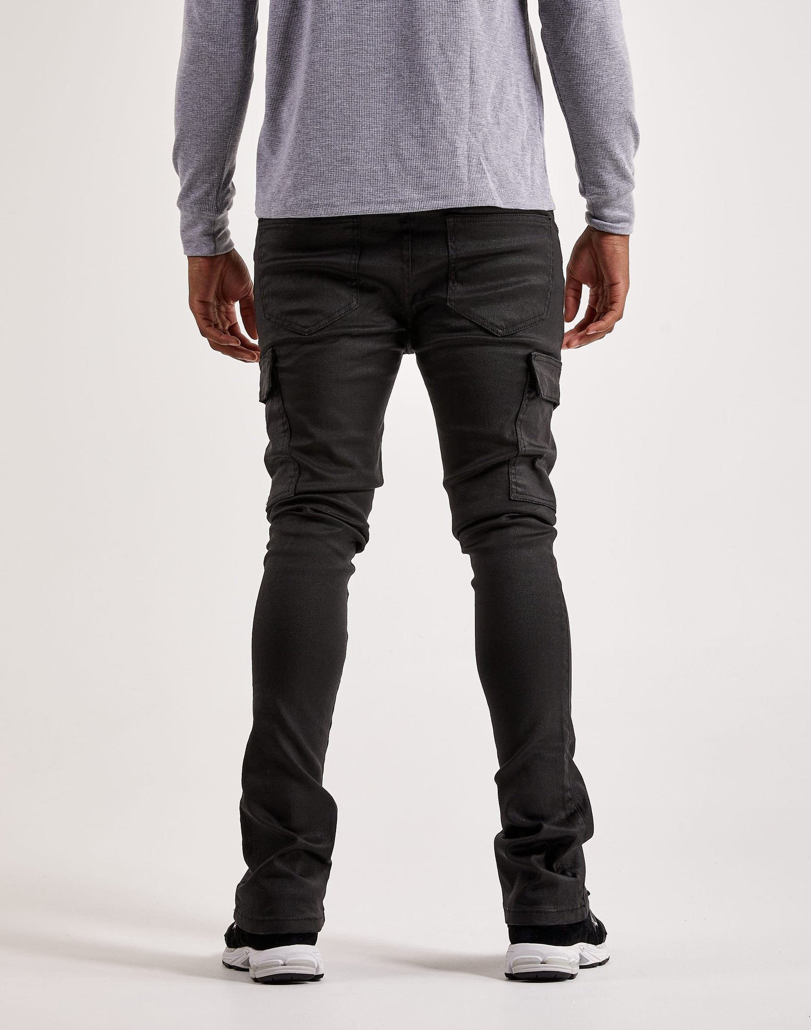 WAIMEA Stacked Coated Cargo Pants - Image 2