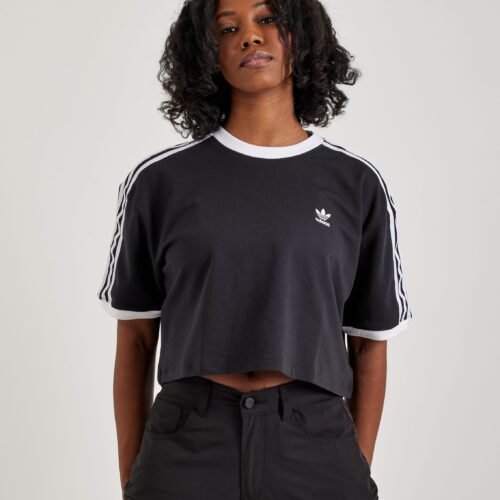 Adidas 3-Stripes Loose Cropped Tee