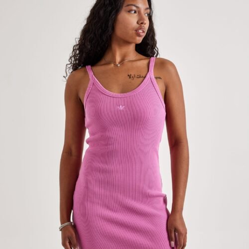 Adidas Essentials Ribbed Tank Dress