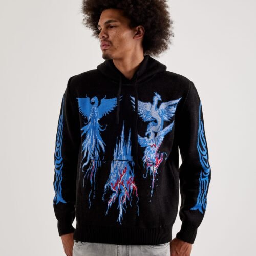 Chapter By Kohli Angel Knit Hoodie