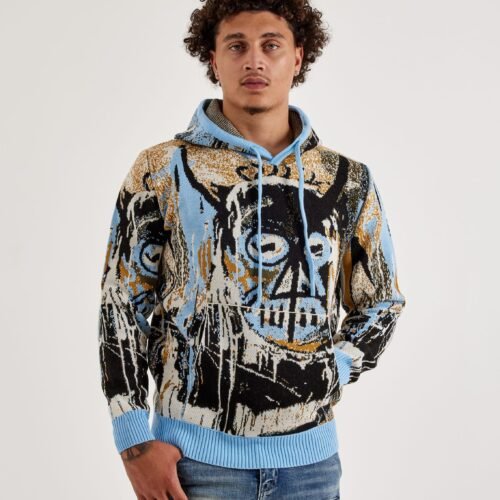 Chapter By Kohli Face Knit Hoodie