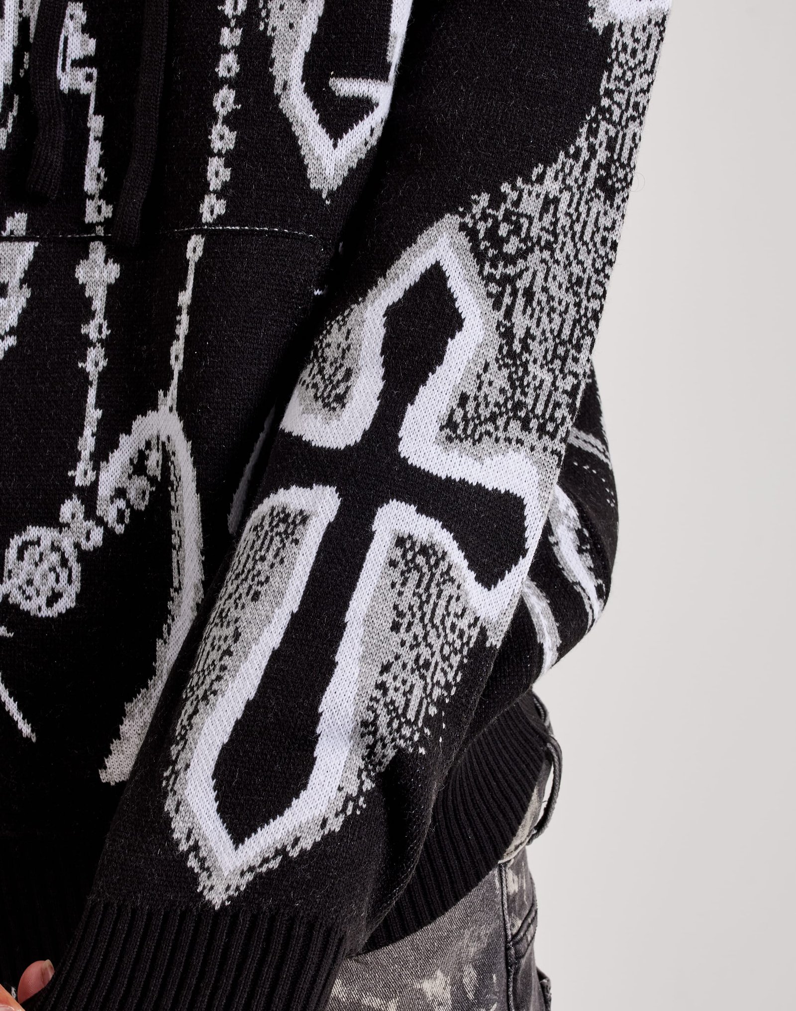 Chapter By Kohli Cross Knit Hoodie - Image 4