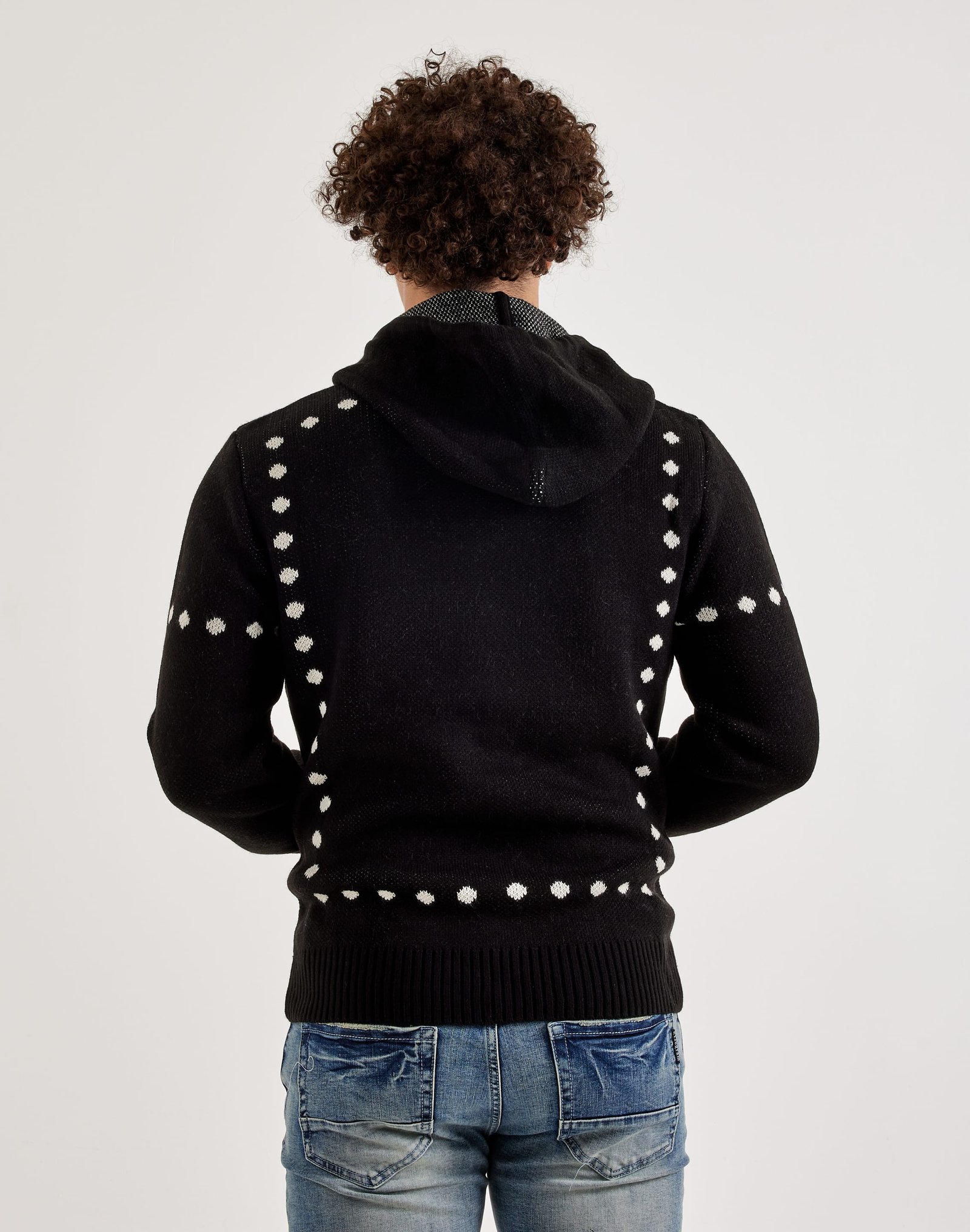 Chapter By Kohli Tool Cross Knit Hoodie - Image 3