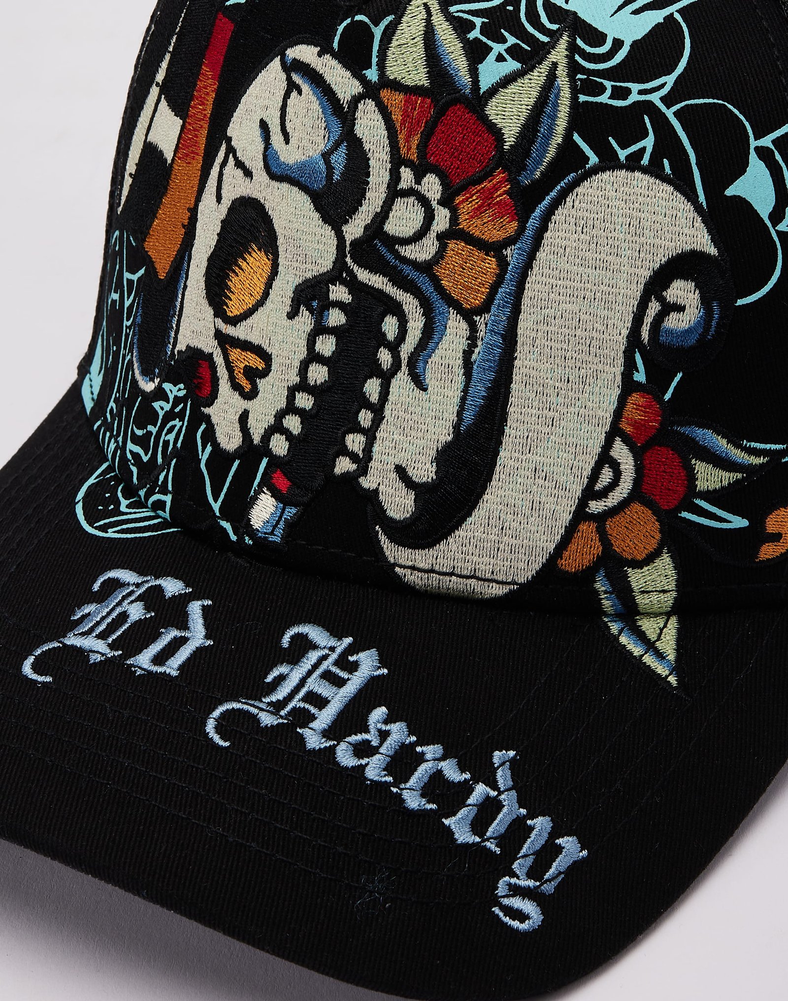 Ed Hardy Tiger Skull Trucker Hat - Image 4