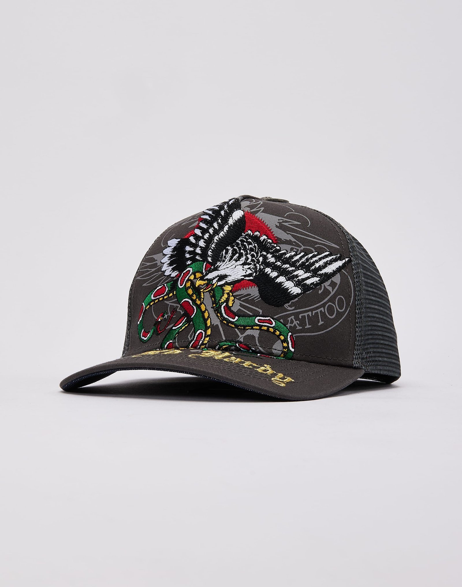 Ed Hardy Eagle Snake Trucker Hat