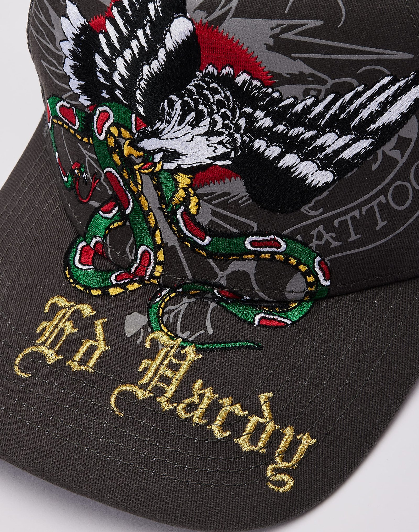 Ed Hardy Eagle Snake Trucker Hat - Image 4