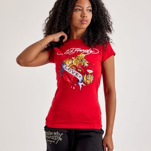 Ed Hardy Tiger Slim-Fit Tee