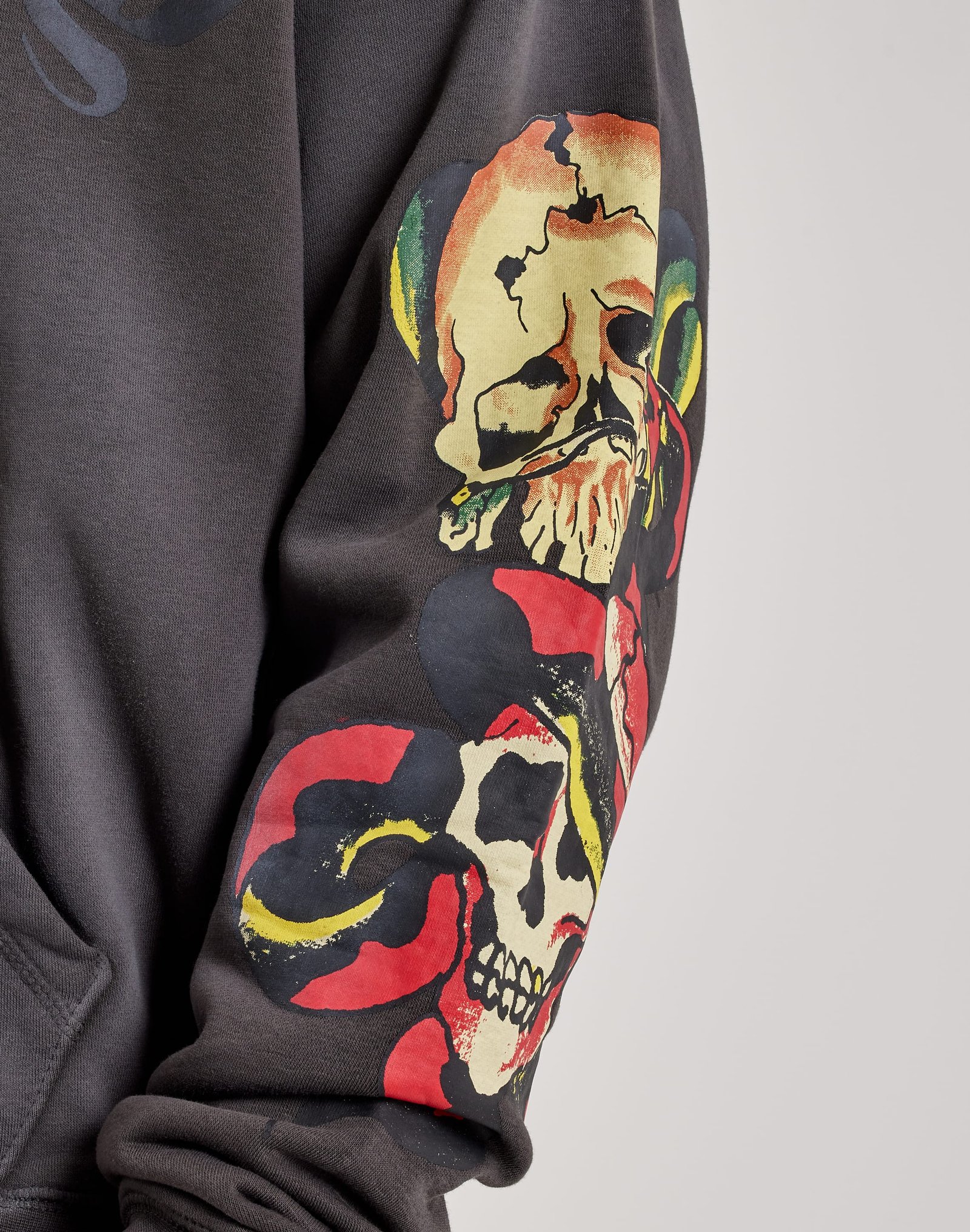 Ed Hardy Skull Full-Zip Fleece Hoodie - Image 3