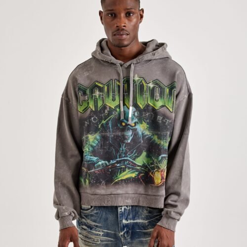 First Row Caution Fleece Hoodie