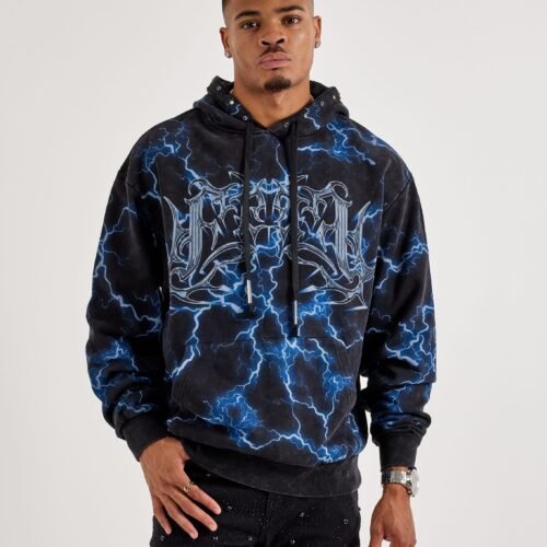 First Row Lightning Fleece Pullover Hoodie