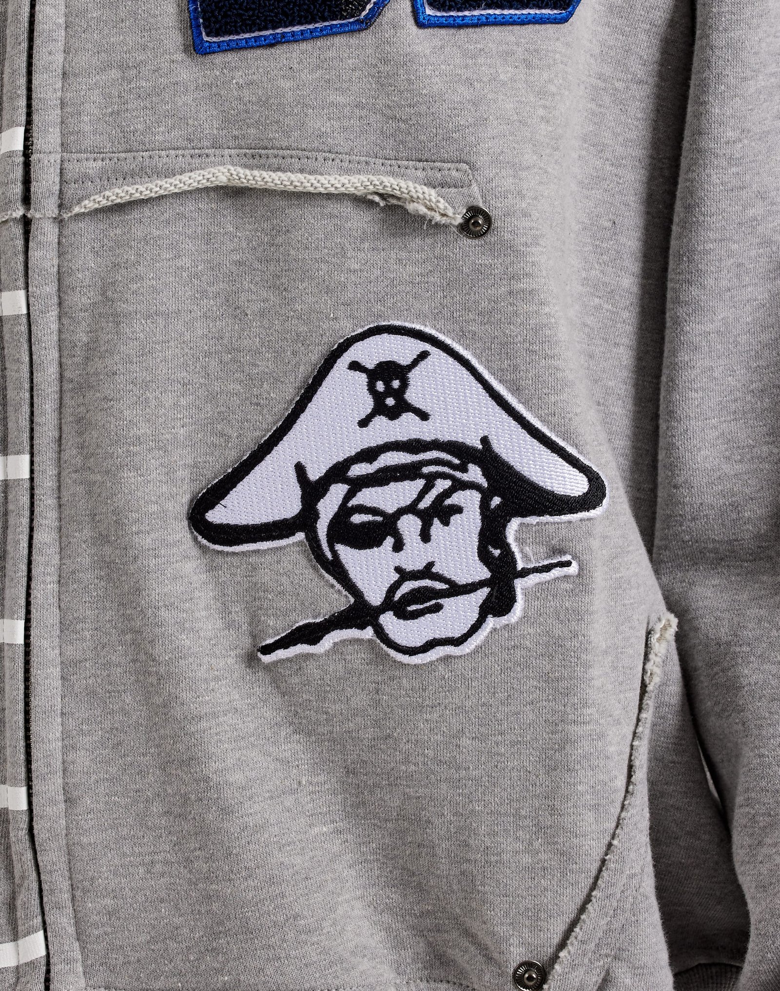 For The Fan Hampton University Home By The Sea Honor Full-Zip Fleece Hoodie - Image 4