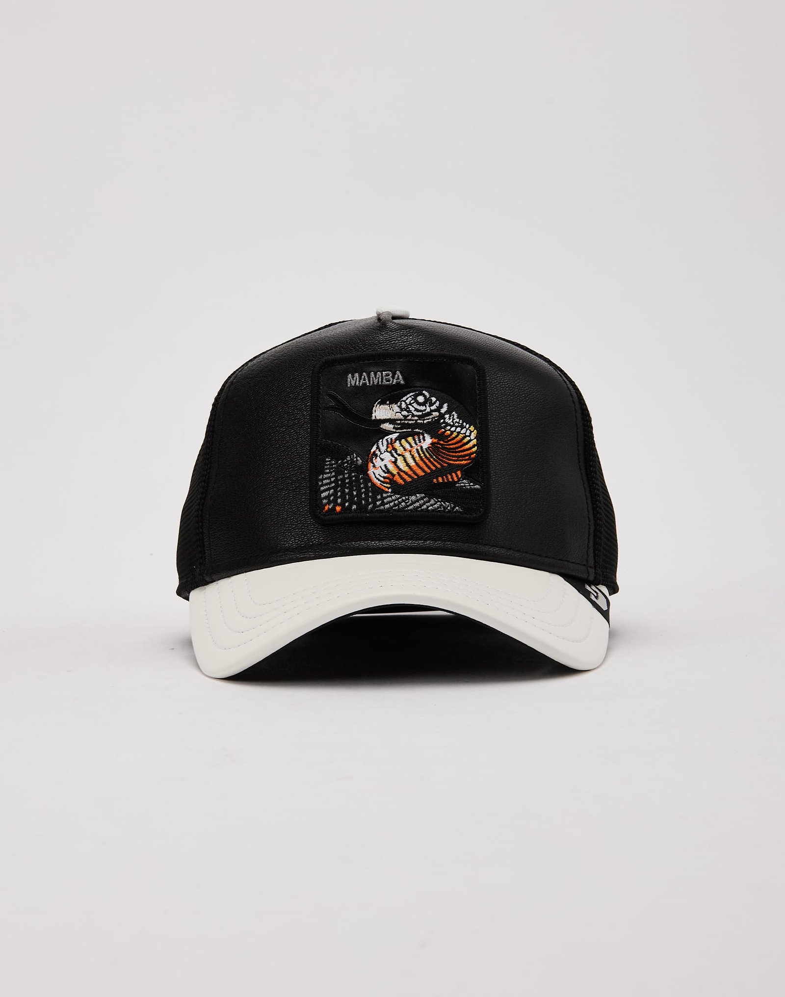 Goorin Bros Leather Snake Trucker Hat - Image 2