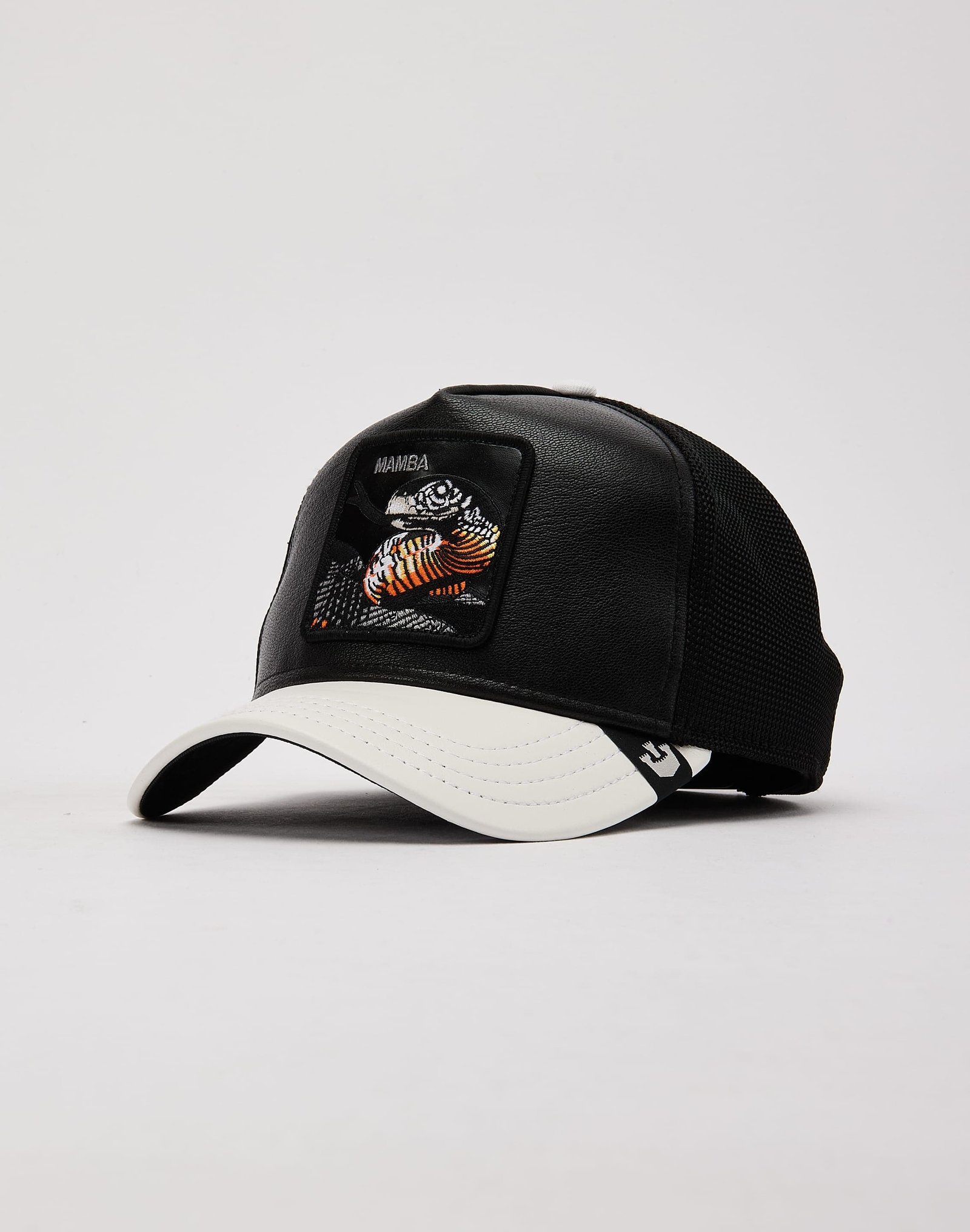 Goorin Bros Leather Snake Trucker Hat