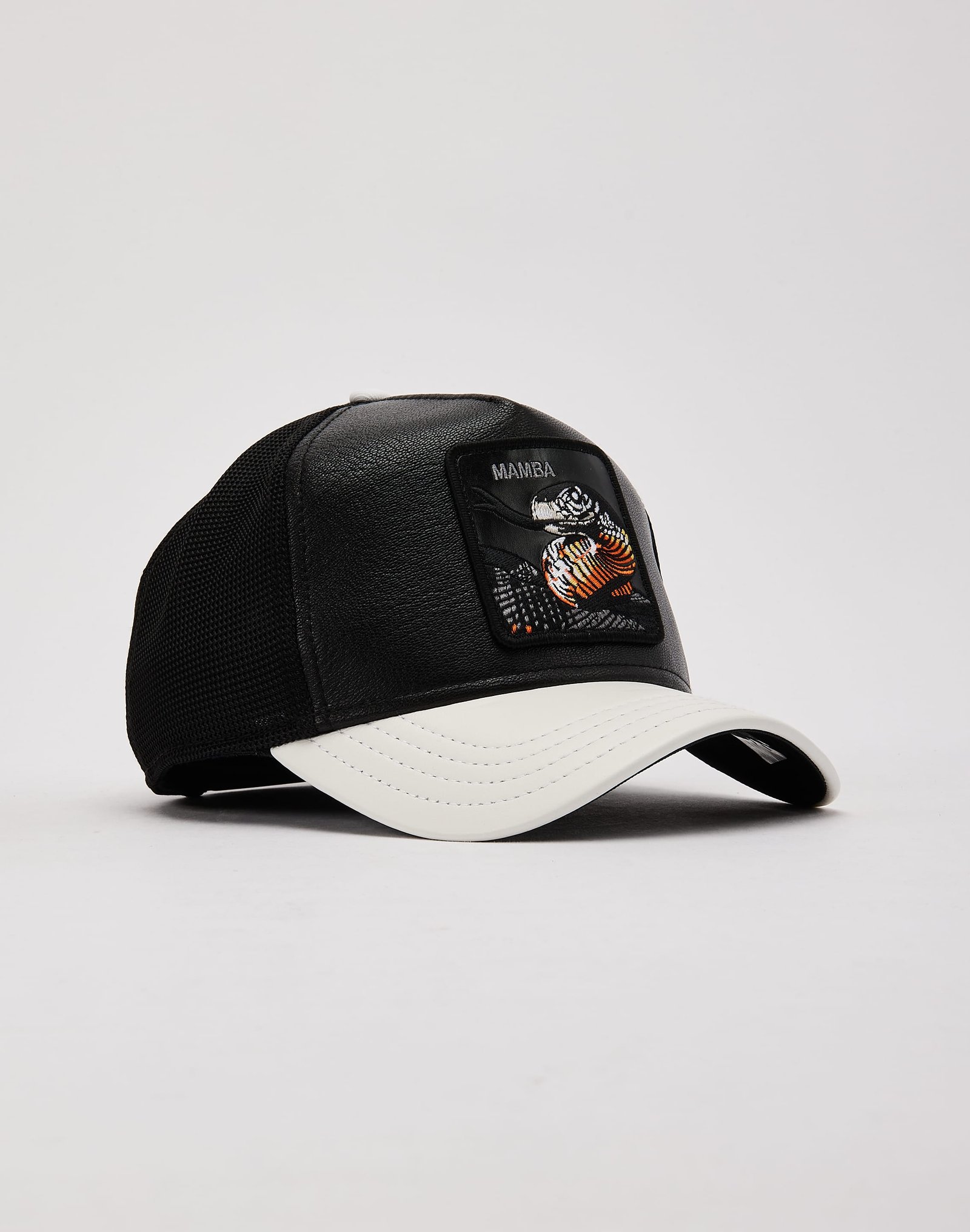 Goorin Bros Leather Snake Trucker Hat - Image 3