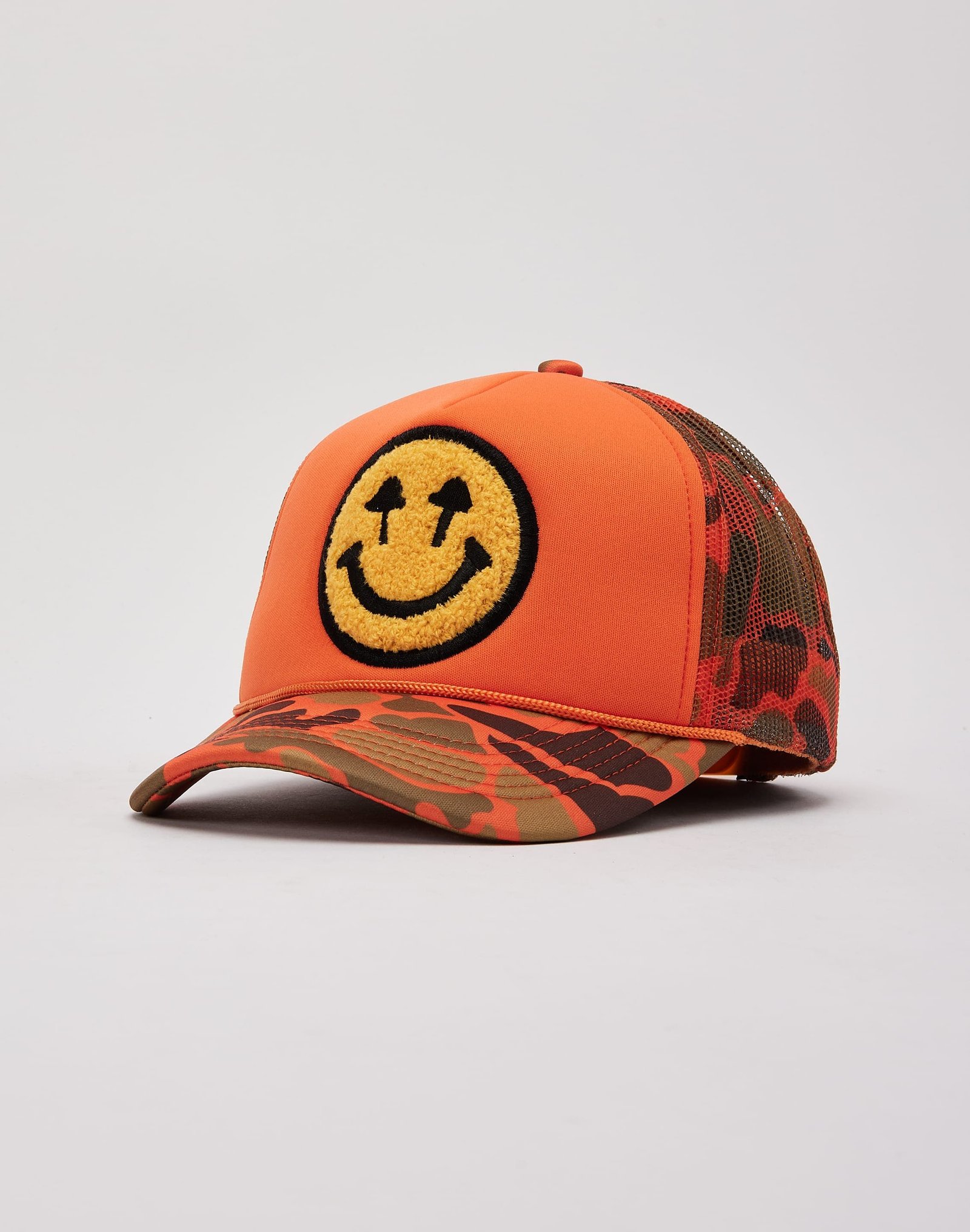 Happy Caps Double Blind Trucker Hat