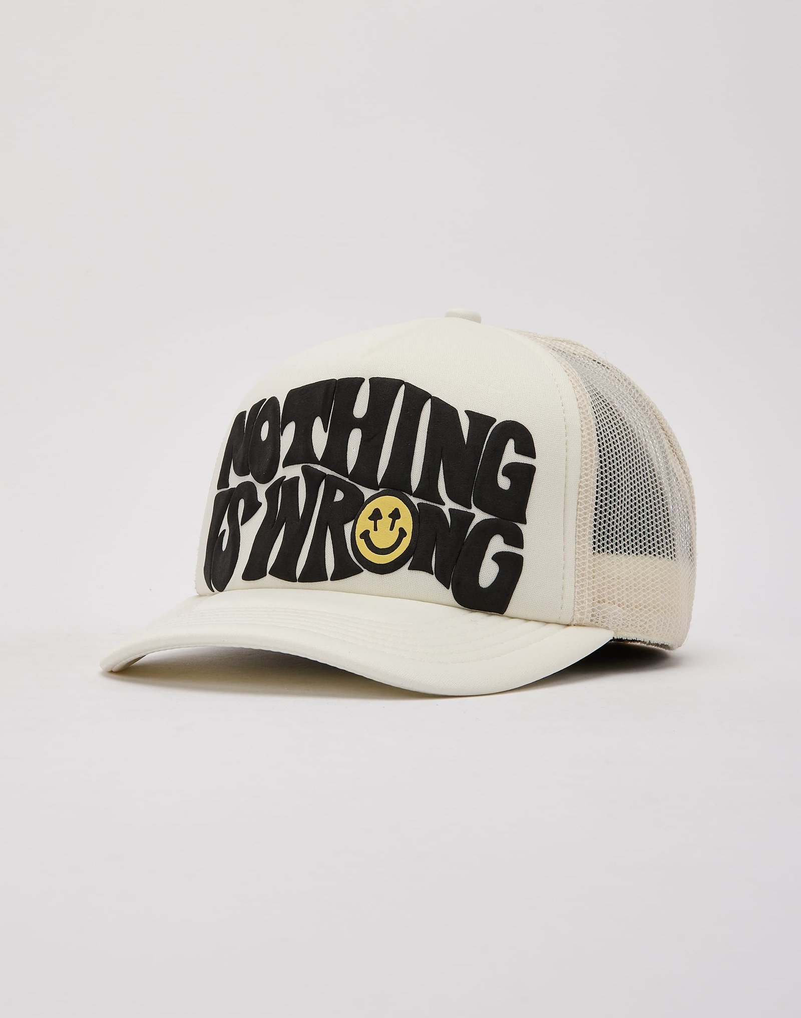 Happy Caps Nothing Is Wrong Trucker Hat